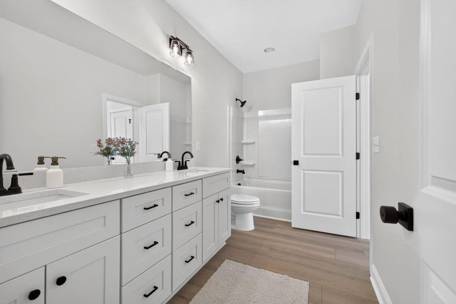 Furnished interior view inside a new home in The Preserve at Killian Hill, Lilburn (Image 9).