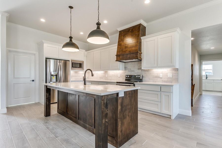 Representative furnished interior of a home built from the Refuge Lane by Trinity Classic Homes in Zion Trails, Poolville (Image 20).