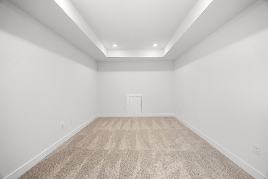 Spacious, unfurnished interior of a new home in Parmer Ranch, Georgetown (Image 21).
