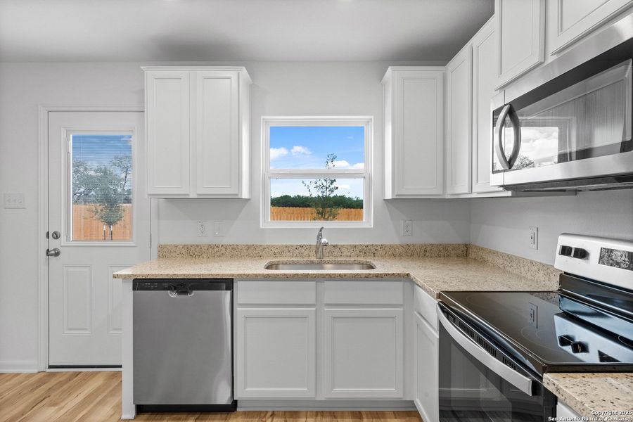 Furnished interior view inside a new home in Blue Wing, San Antonio (Image 3). Furnished interior view inside a new home in Blue Wing, San Antonio (Image 3).