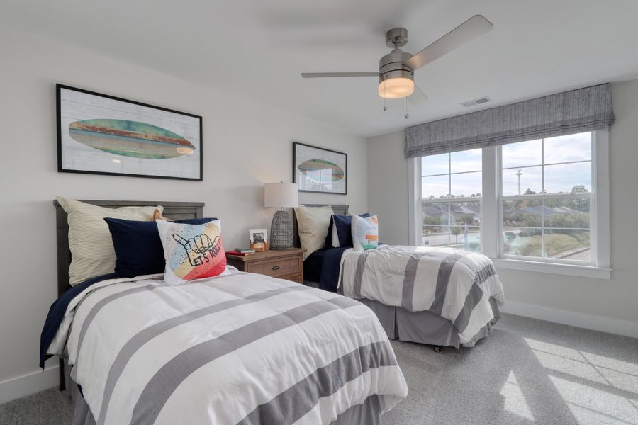 Furnished interior view inside a new home in , Summerville (Image 39).
