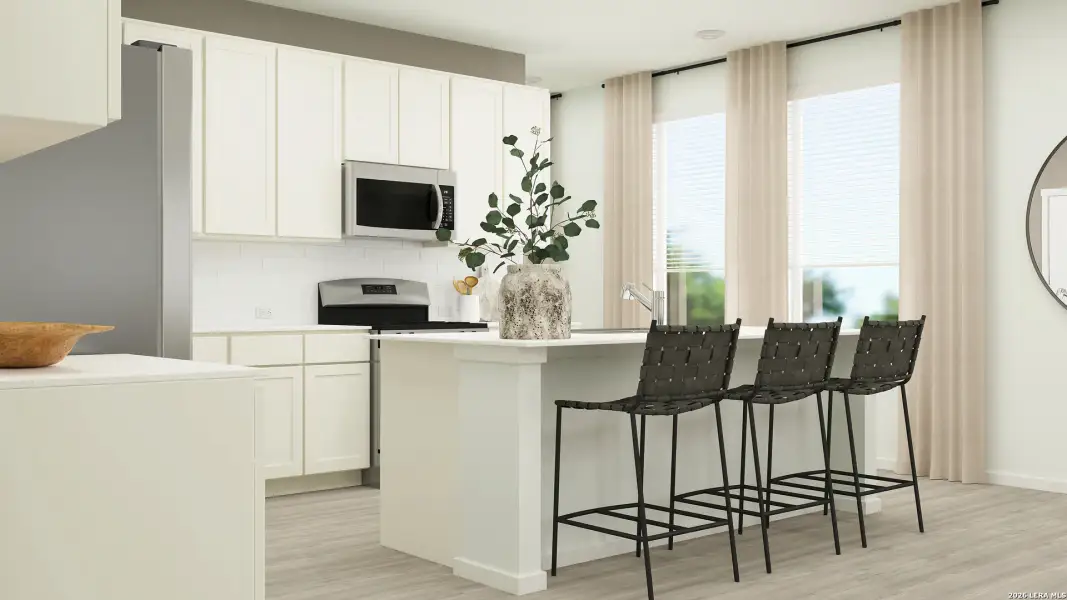 Furnished interior view inside a new home in Navarro Ranch, Seguin (Image 34).