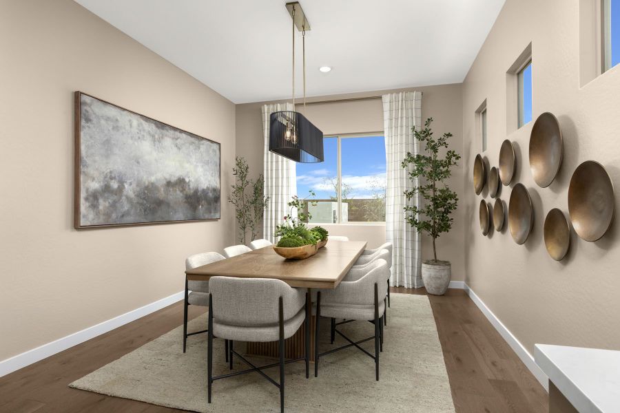 Representative furnished interior of a home built from the Auburn by Mattamy Homes in White Tank Vistas, Waddell (Image 8).