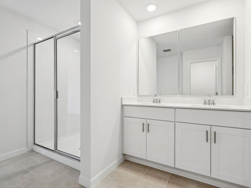 Furnished interior view inside a new home in The Reserve at Twin Lakes, St. Cloud (Image 5). Furnished interior view inside a new home in The Reserve at Twin Lakes, St. Cloud (Image 5).