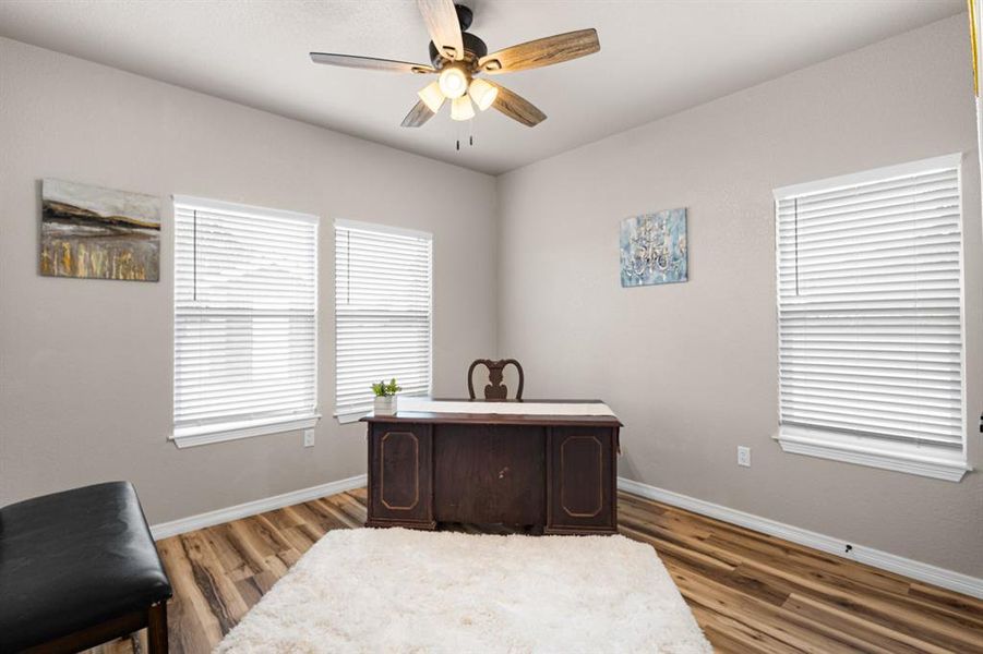 Furnished interior view inside a new home in , Sunset (Image 35).