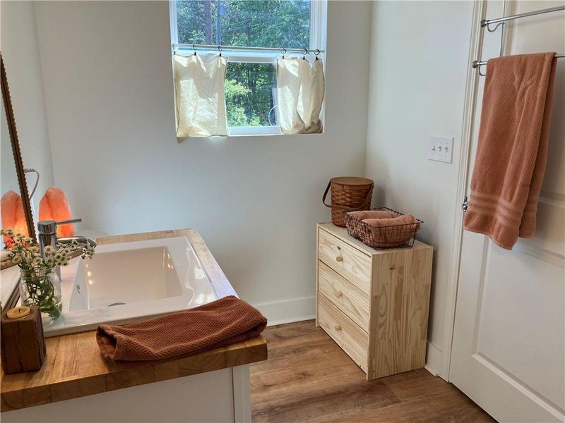 Furnished interior view inside a new home in , Fairmount (Image 9).