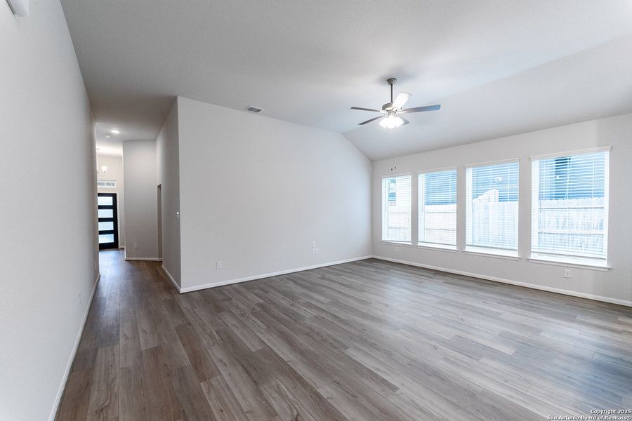 Spacious, unfurnished interior of a new home in Homestead, Schertz (Image 6). Spacious, unfurnished interior of a new home in Homestead, Schertz (Image 6).