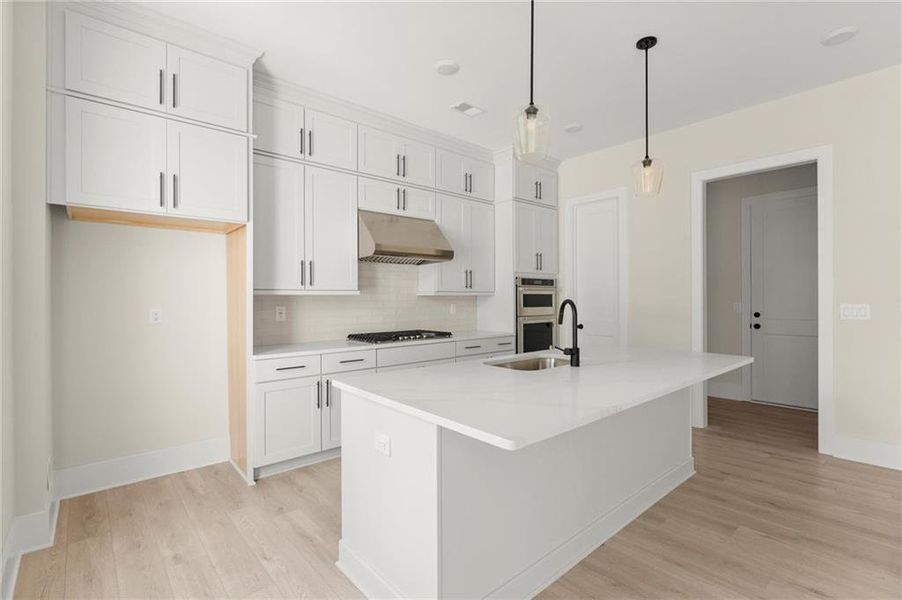 Furnished interior view inside a new home in Hillgrove Preserve, Powder Springs (Image 20).