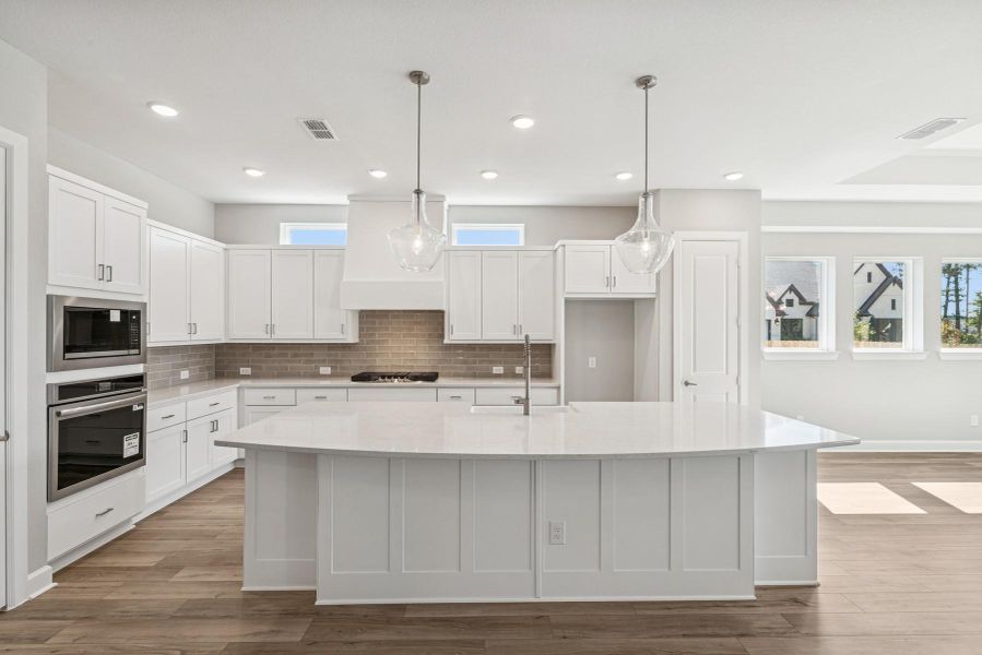 Furnished interior view inside a new home in ARTAVIA 65' Homesites, Conroe (Image 10).