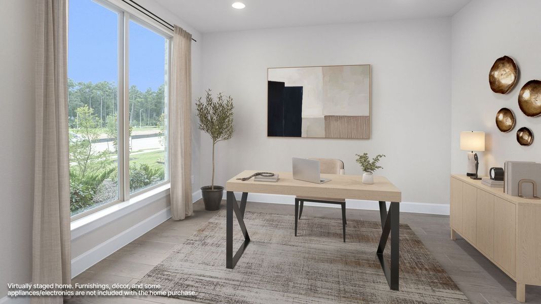 Furnished interior view inside a new home in Audubon, Magnolia (Image 6).