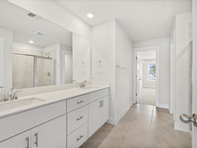 Furnished interior view inside a new home in Cedar Shoals - Signature Collection, Piedmont (Image 5).