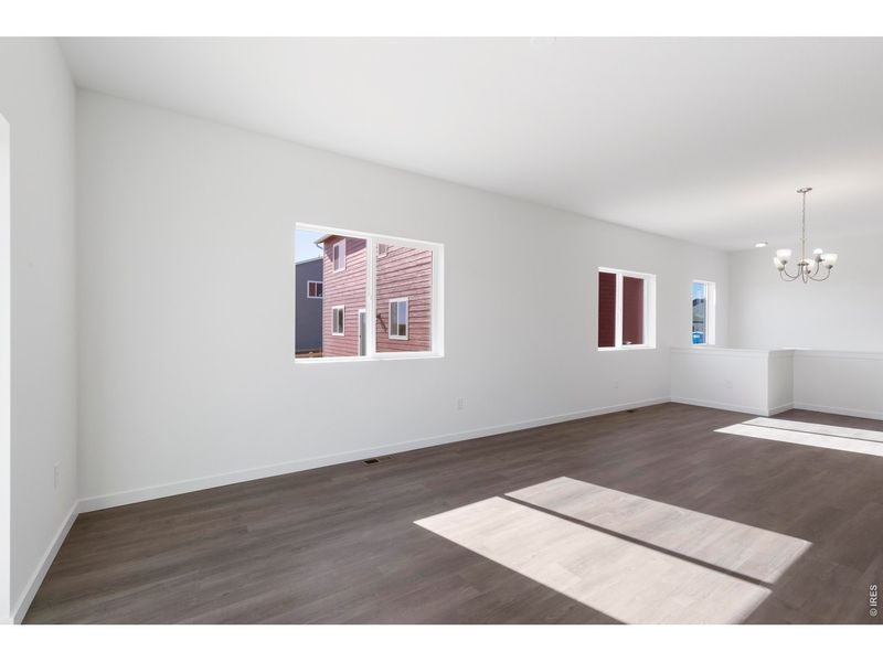 Spacious, unfurnished interior of a new home in Granary, Johnstown (Image 17).