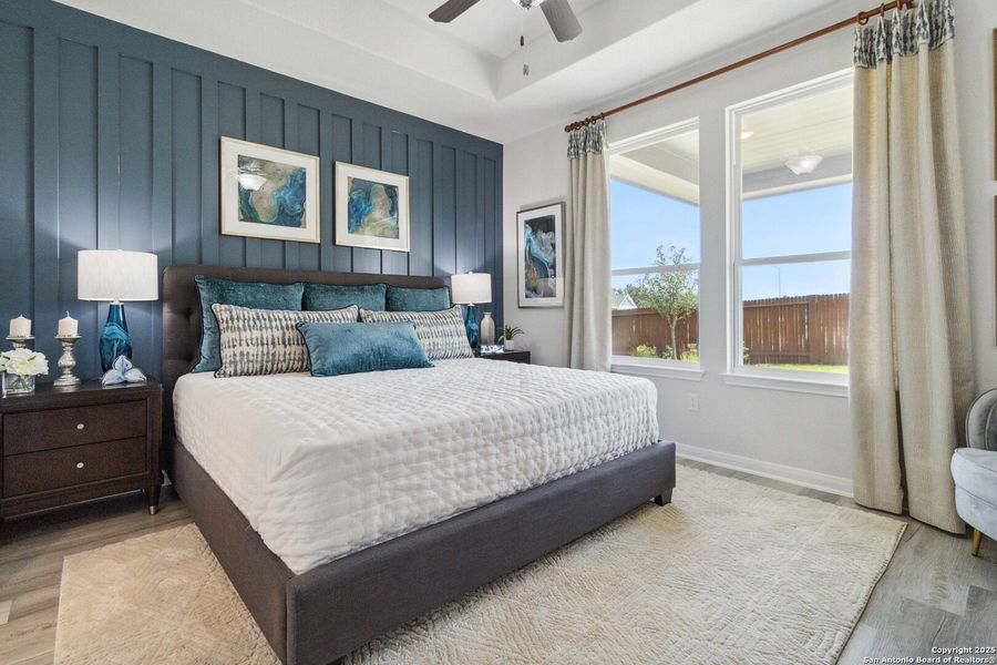 Furnished interior view inside a new home in Katzer Ranch, Converse (Image 17). Furnished interior view inside a new home in Katzer Ranch, Converse (Image 17).