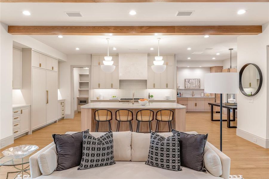 Furnished interior view inside a new home in , Dallas (Image 10).