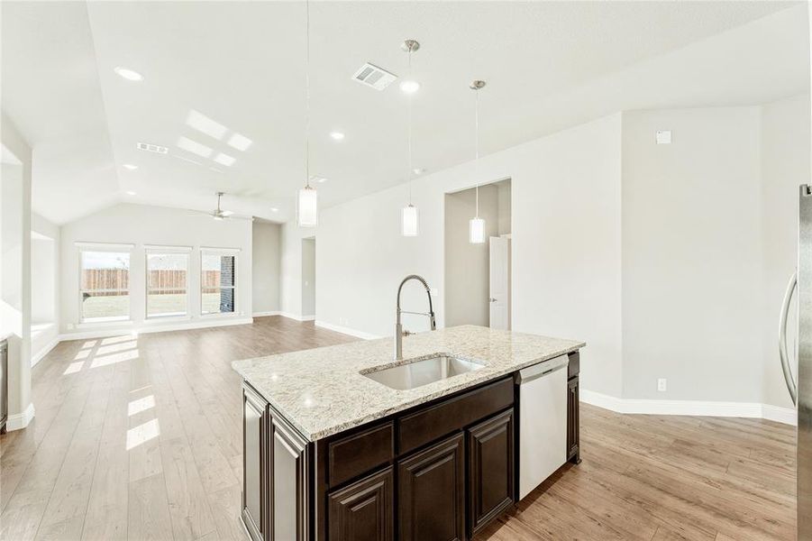 Furnished interior view inside a new home in Hampton Park, Glenn Heights (Image 11).