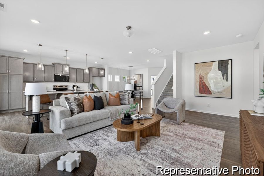 Furnished interior view inside a new home in Nathans Ridge, Lillington (Image 9).