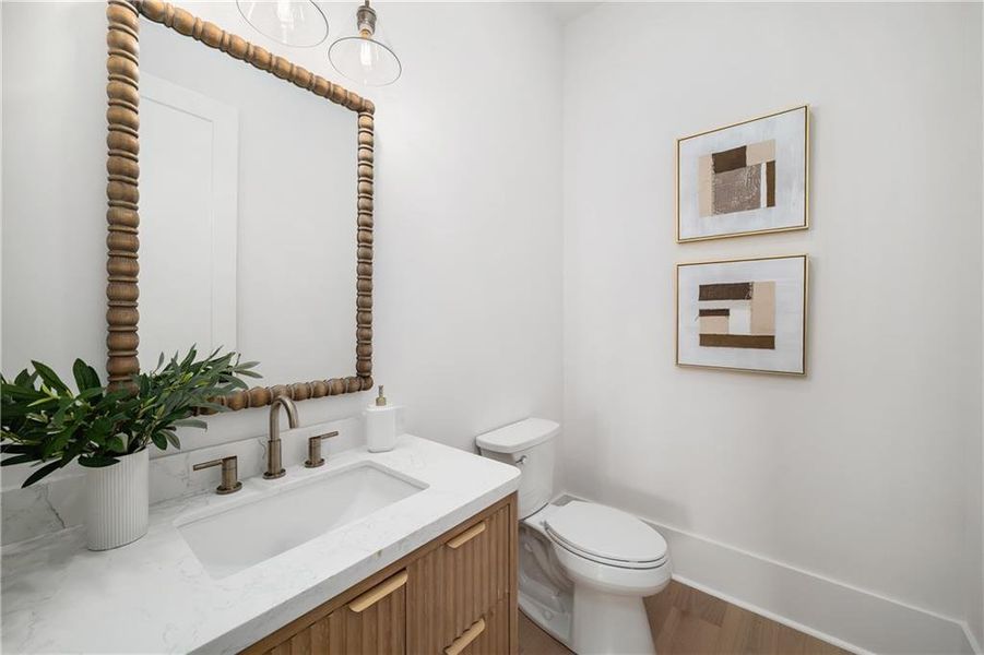 Furnished interior view inside a new home in , Milton (Image 41).