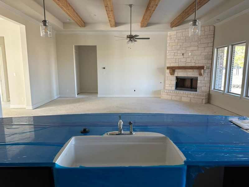 In-progress construction of a new home in Fannin Ranch, Leonard, TX (Image 16). In-progress construction of a new home in Fannin Ranch, Leonard, TX (Image 16).