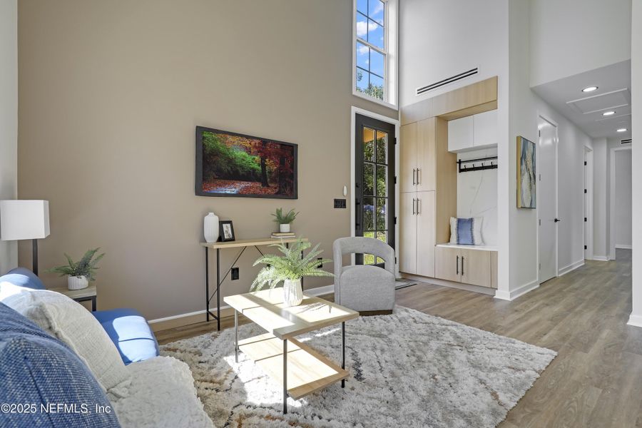 Furnished interior view inside a new home in , Jacksonville (Image 13).