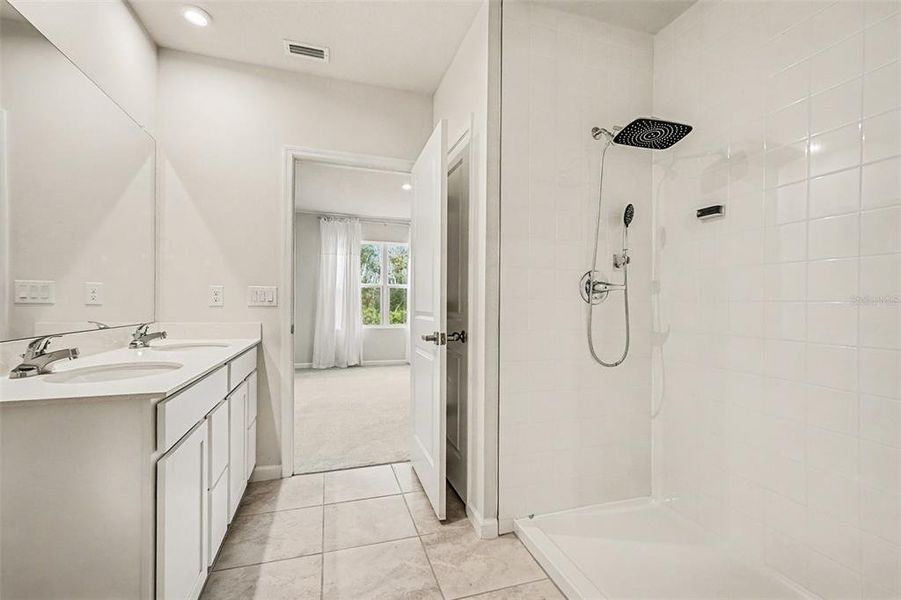 Furnished interior view inside a new home in , New Port Richey (Image 17).