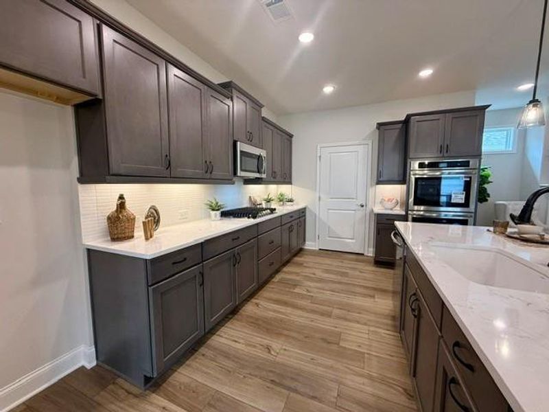 Furnished interior view inside a new home in , Hiram (Image 8).