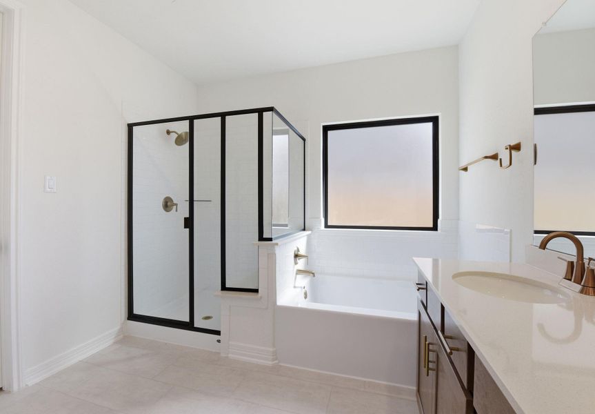 Furnished interior view inside a new home in Brookewater, Rosenberg (Image 13). Furnished interior view inside a new home in Brookewater, Rosenberg (Image 13).