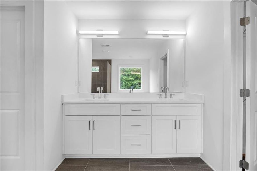 Furnished interior view inside a new home in , Atlanta (Image 9).