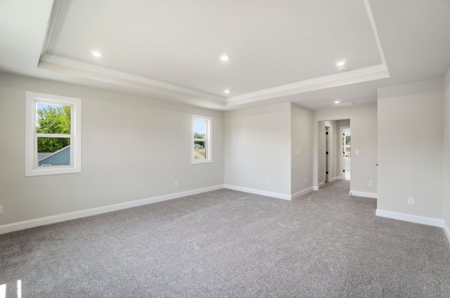 Spacious, unfurnished interior of a new home in Blair Place, Monroe (Image 30). Spacious, unfurnished interior of a new home in Blair Place, Monroe (Image 30).