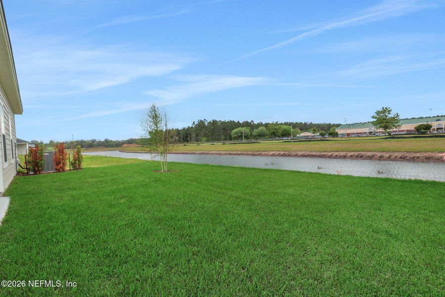 Exterior details and patio area of a home in Amberly, Green Cove Springs (Image 4).