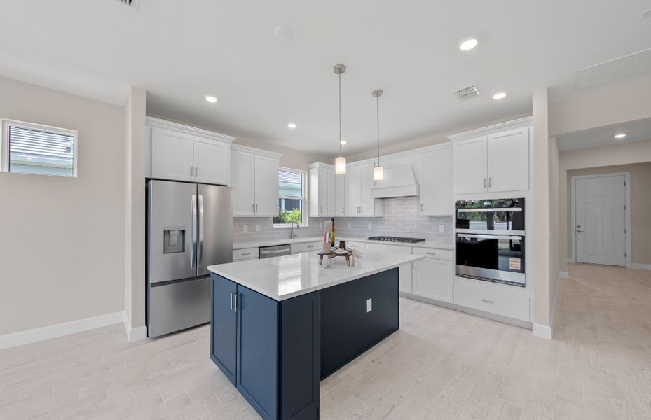 Furnished interior view inside a new home in Shores at Stillwater, Englewood (Image 6).