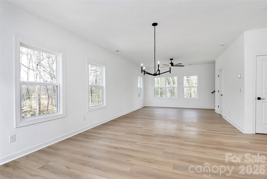 Spacious, unfurnished interior of a new home in , Charlotte (Image 31). Spacious, unfurnished interior of a new home in , Charlotte (Image 31).