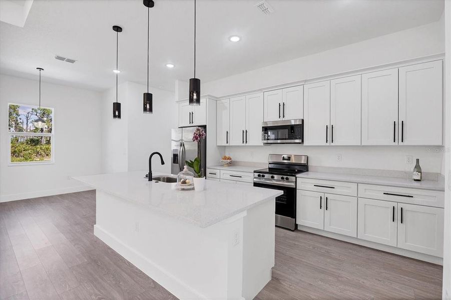 Furnished interior view inside a new home in , Placida (Image 6). Furnished interior view inside a new home in , Placida (Image 6).