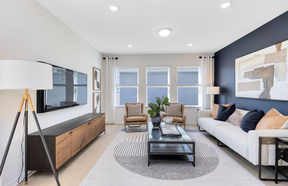 Representative furnished interior of a home built from the Caden by Pulte Homes in Tohoqua, Kissimmee (Image 6).
