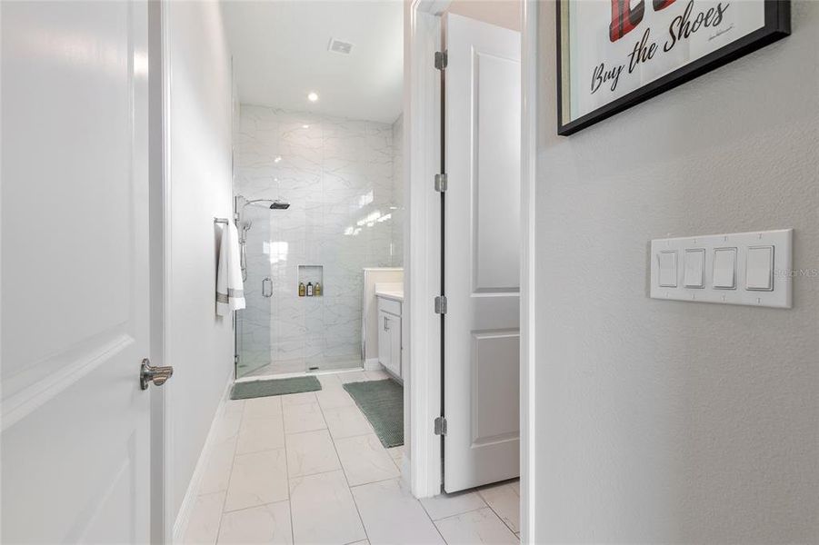 Furnished interior view inside a new home in The Reserve at Victoria, Deland (Image 12).