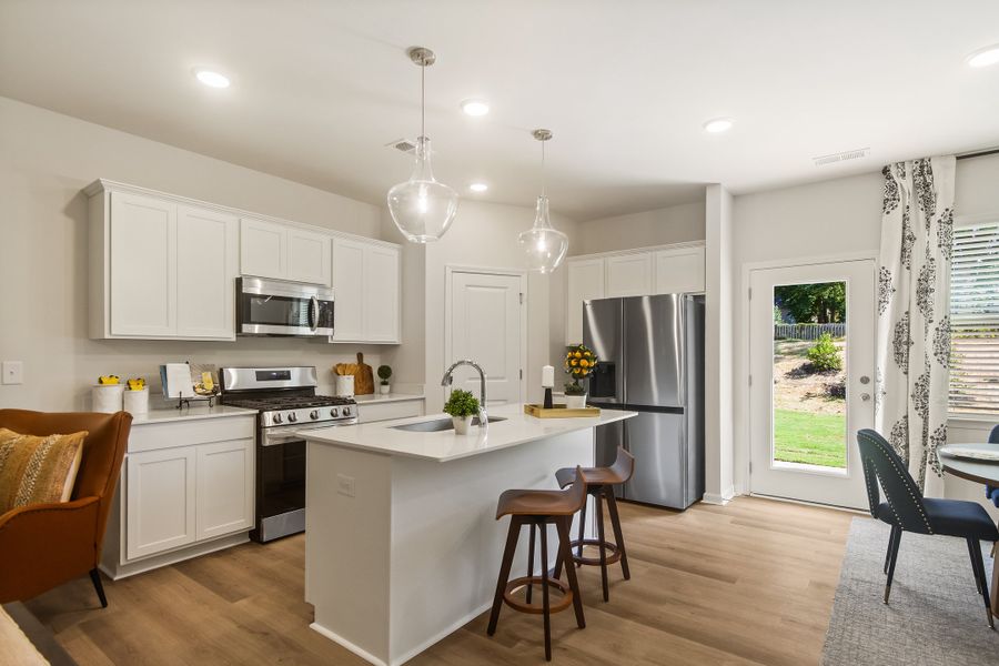 Furnished interior view inside a new home in Trenton Place, Roebuck (Image 5).