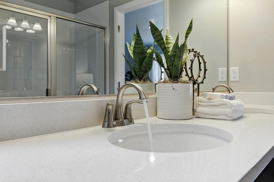 Representative furnished interior of a home built from the Denali by Landsea Homes in Pintail Commons at Johnstown Village, Johnstown (Image 33).