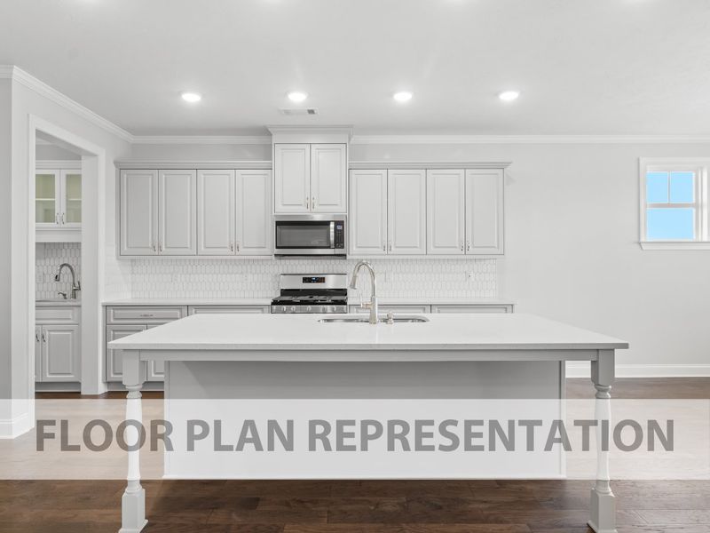 Kitchen | Henley Plan by Ivey Homes