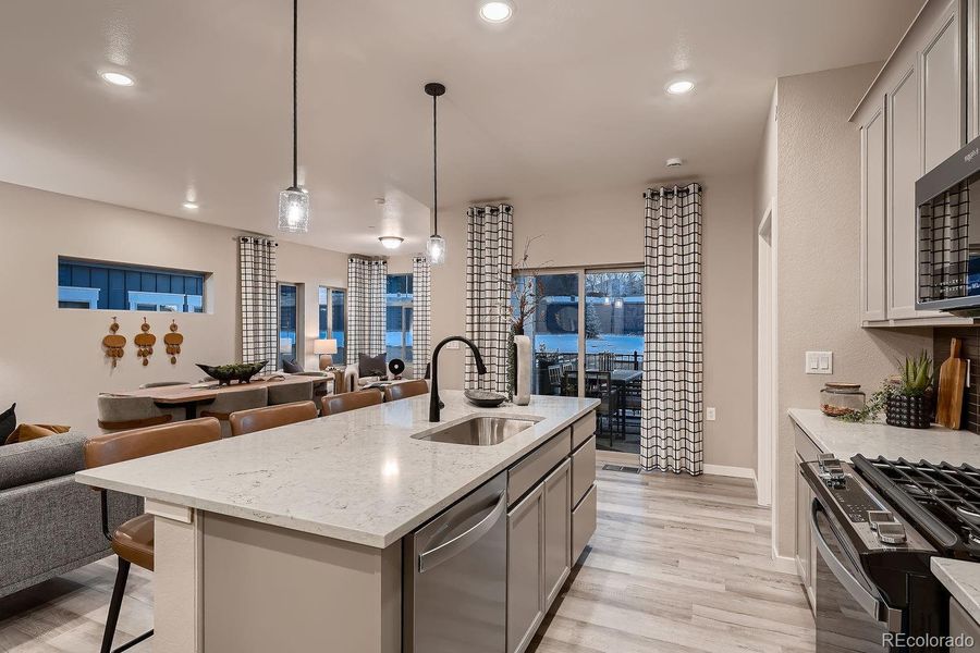 Furnished interior view inside a new home in , Westminster (Image 25). Furnished interior view inside a new home in , Westminster (Image 25).