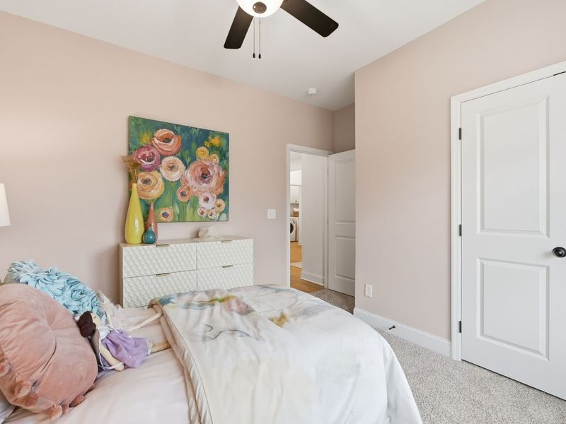 Representative furnished interior of a home built from the The Laurel J by Davidson Homes LLC in Bailey Park, Fayetteville (Image 10).