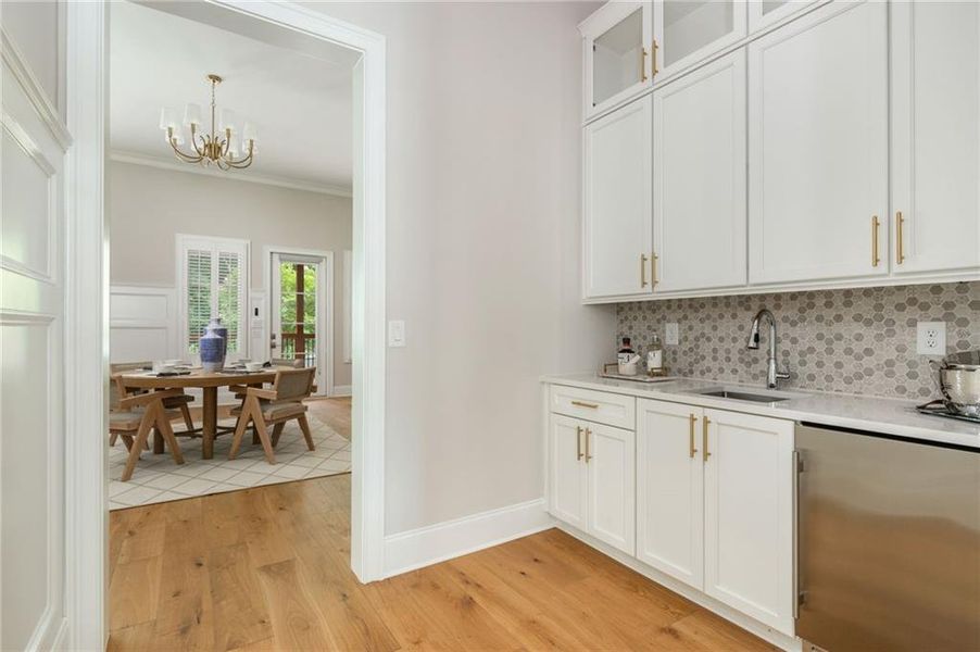 Furnished interior view inside a new home in , Brookhaven (Image 13).