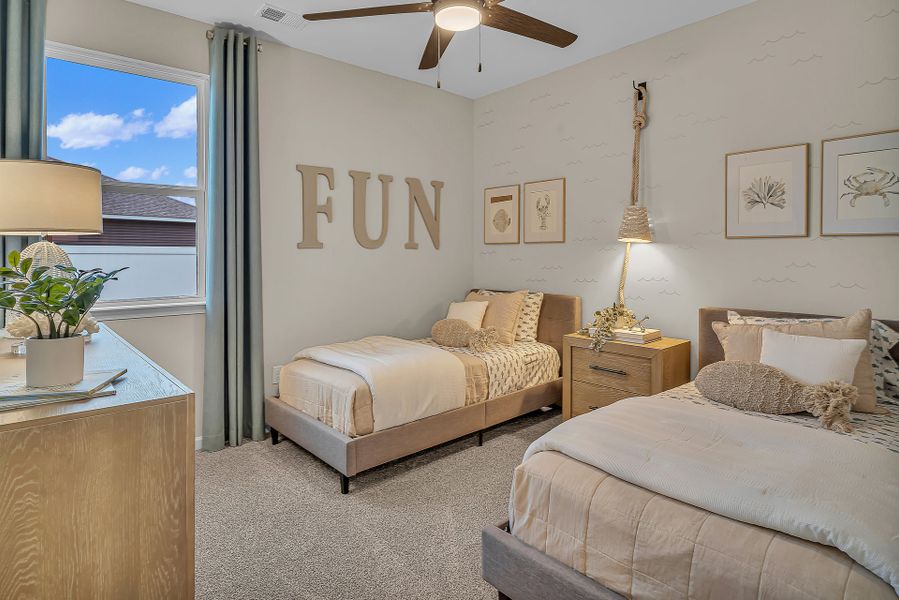 Representative furnished interior of a home built from the The Wave Crest by Chesapeake Homes in Coastal Club of the Carolinas, Calabash (Image 8).