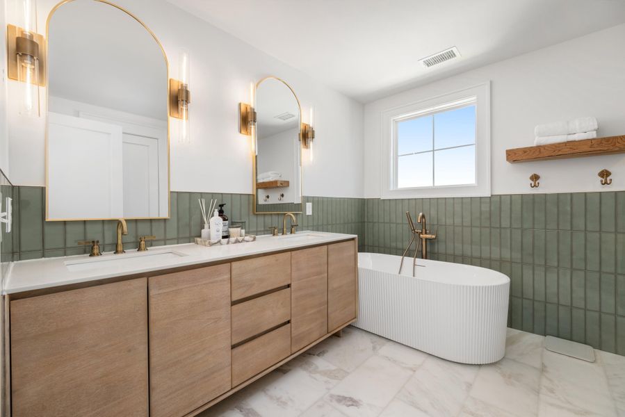 Furnished interior view inside a new home in , Edisto Island (Image 13). Furnished interior view inside a new home in , Edisto Island (Image 13).