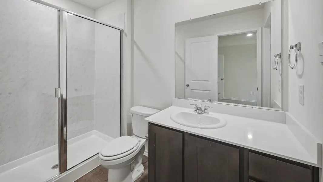 Furnished interior view inside a new home in Arbor Trails South, Princeton (Image 4).