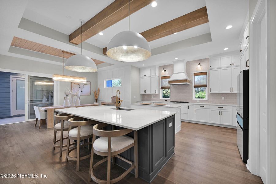 Furnished interior view inside a new home in Palmetto Cove, Ponte Vedra (Image 38).