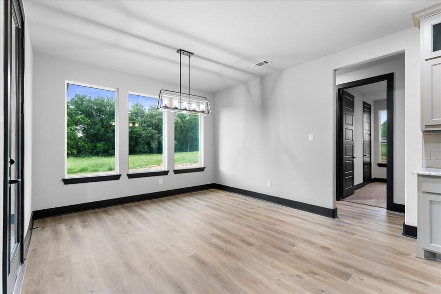 Representative unfurnished interior of a home built from the The Harper II by Doug Parr Custom Homes in Monarch Manor, Poolville (Image 25).