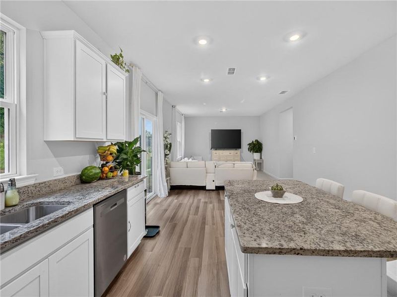 Furnished interior view inside a new home in , Gainesville (Image 15).