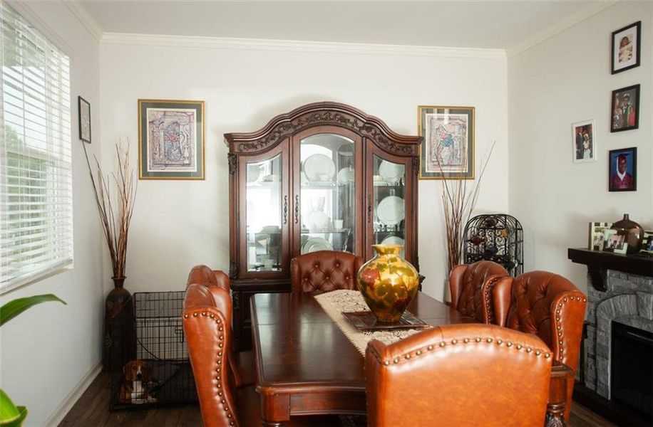 Furnished interior view inside a new home in , Braselton (Image 6).