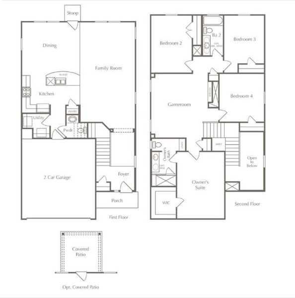2D floor plan layout of this home in Porter Country, Buda, TX (Image 6). 2D floor plan layout of this home in Porter Country, Buda, TX (Image 6).