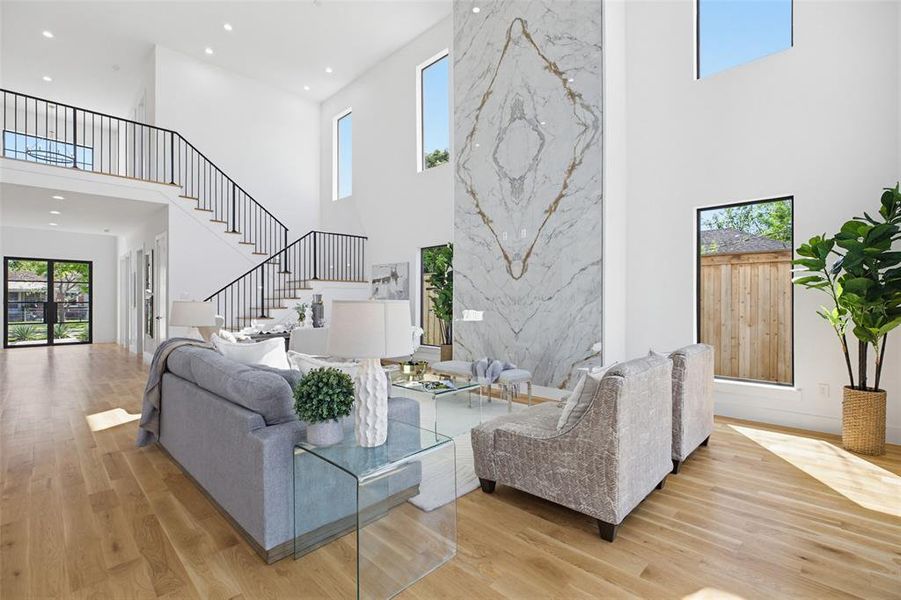 Furnished interior view inside a new home in , Dallas (Image 5). Furnished interior view inside a new home in , Dallas (Image 5).