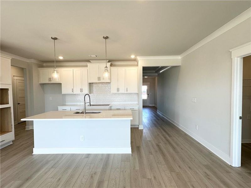 Furnished interior view inside a new home in Summerlin, Winder (Image 60).